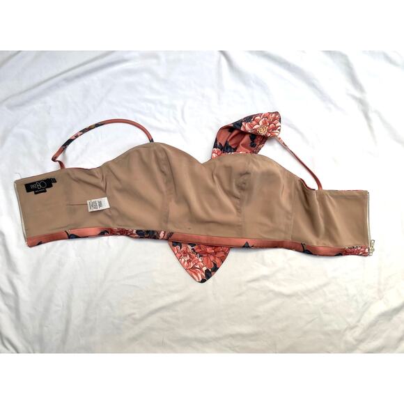 Floral Satin Women Top - Picture 6 of 7